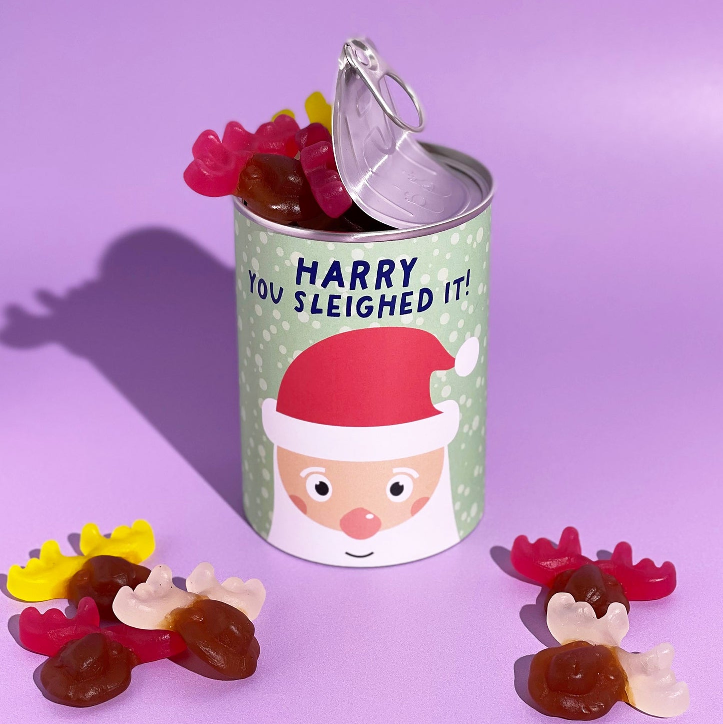 Personalised Santa Sweet Tin Stocking Filler